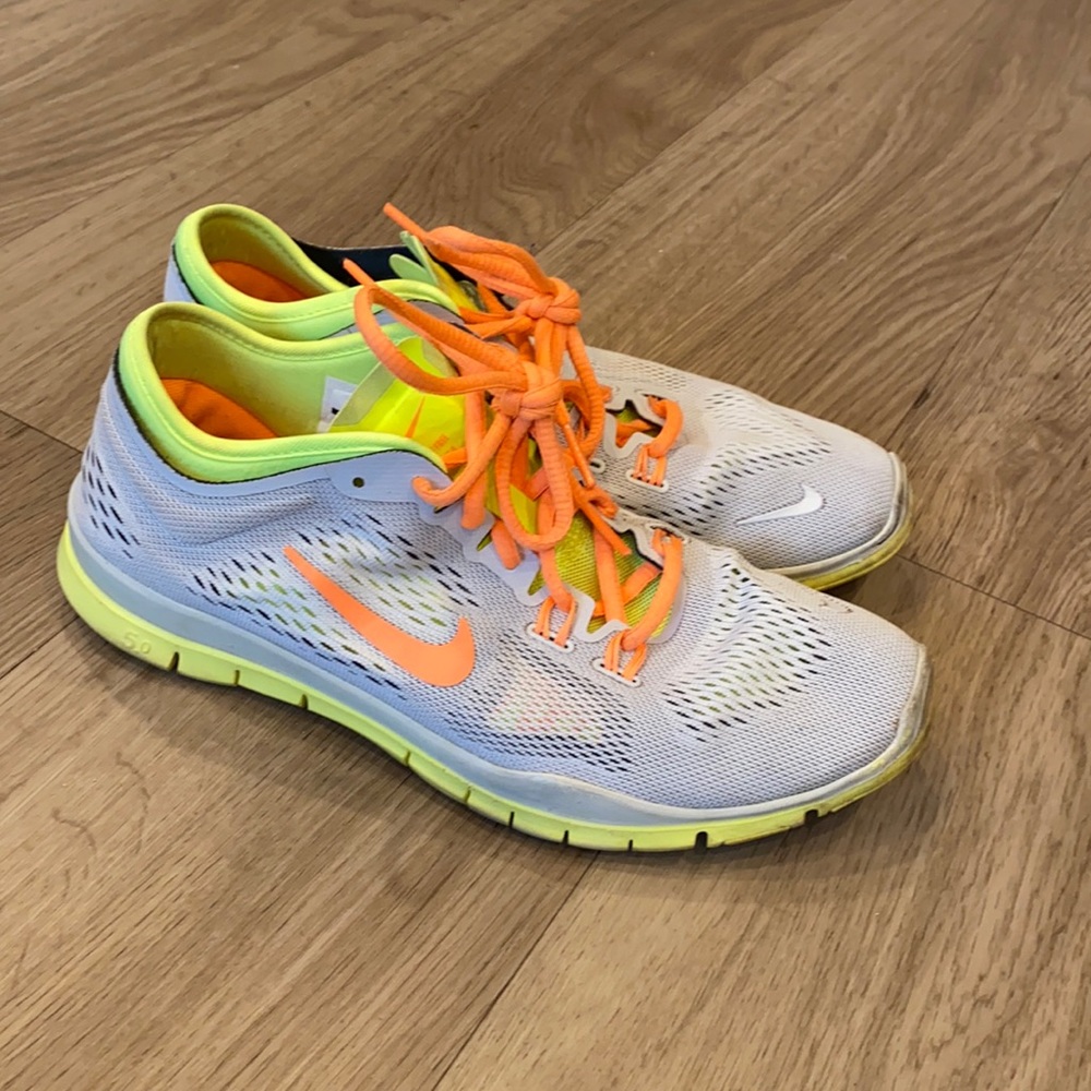 Neon/colorful Nike sneakers